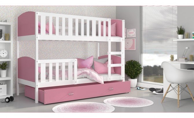 Двухъярусная кровать TAMI 190/80 без матрасов